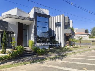 Casa de Condomínio Para Vender com 3 quartos 3 suítes - Condomínio Campos Do Conde II - no Bairro Caguaçu em Sorocaba