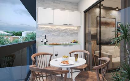 CASA PRIVÊ COM 2 QTOS + COND. COM ÁREA GOURMET, EM PAU AMARELO!