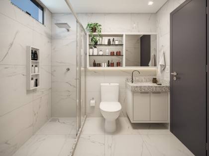 CASA PRIVÊ COM 2 QTOS + COND. COM ÁREA GOURMET, EM PAU AMARELO!