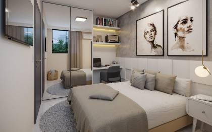 CASA PRIVÊ COM 2 QTOS + COND. COM ÁREA GOURMET, EM PAU AMARELO!