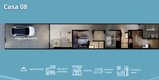 CASA COM ENTRADA INDIVIDUAL E 3 QTOS, EM NOSSA SRA. DA CONCEIÇÃO!