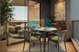 Villa Arcos | Beira Mar no Calçadão de Tamandaré | Studios com 35,49m² | Área de Lazer Completa
