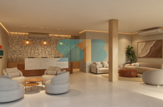 Villa Arcos | Beira Mar no Calçadão de Tamandaré | Studios com 35,49m² | Área de Lazer Completa