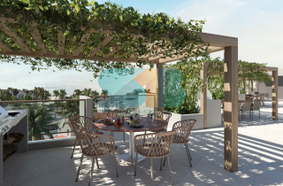 Villa Arcos | Beira Mar no Calçadão de Tamandaré | Studios com 35,49m² | Área de Lazer Completa