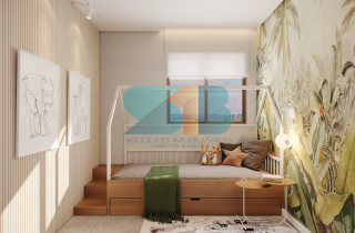 Forte Príncipe | Apto de 3 quartos sendo 1 suite | Varanda Gourmet | 60m² | Lazer completo