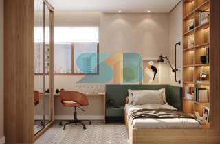 Forte Príncipe | Apto de 3 quartos sendo 1 suite | Varanda Gourmet | 60m² | Lazer completo