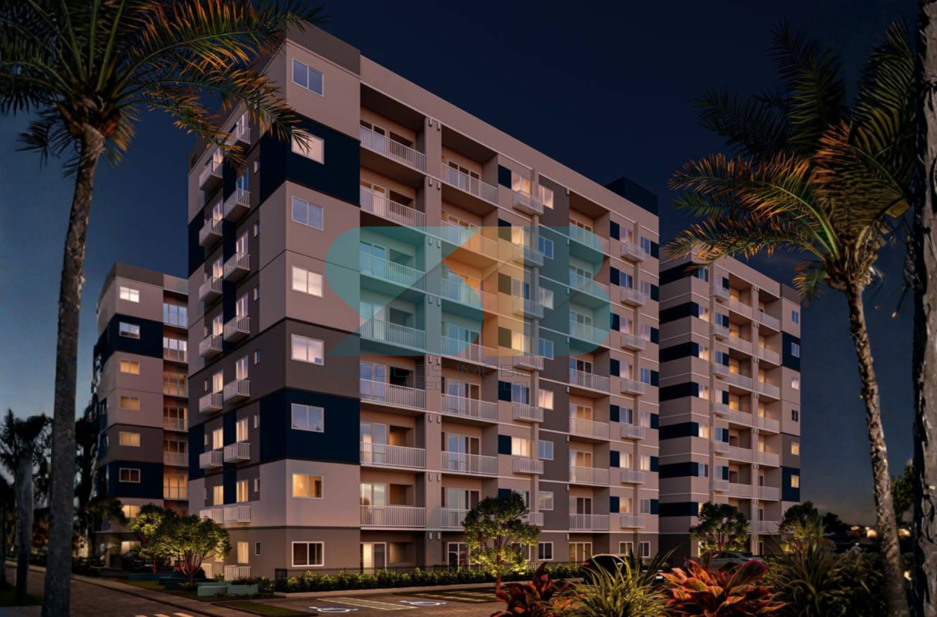 Brisa do Mar | MCMV 2 quartos | em Candeias | 47 a 49m² | Área de lazer completa