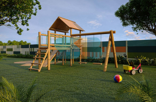 Brisa do Mar | MCMV 2 quartos | em Candeias | 47 a 49m² | Área de lazer completa