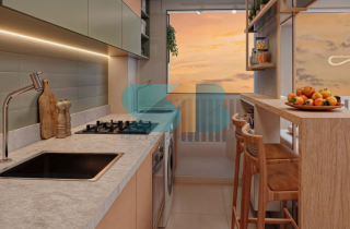 Brisa do Mar | MCMV 2 quartos | em Candeias | 47 a 49m² | Área de lazer completa