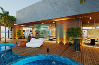 Studio Tipo Beira Mar e Pé na Areia | 20,43m² | Praia de Campas | Área de lazer bo RoofTop |Allure Beach Prime