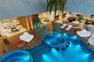 Studio Térreo Frente Mar Beira Mar e Pé na Areia | 43,95m² | Praia de Campas | Área de lazer bo RoofTop |Allure Beach Prime