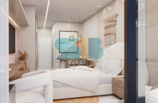Wave Beach Prime | Studios Tipo com 36,54m² | 100 metros da Praia de Campas | Área de Lazer Completa