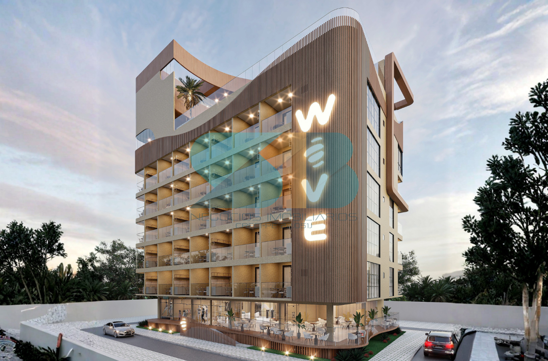 Apto 2 quartos | Wave Beach Prime | 51m² | 100 metros da Praia de Campas  | Área de Lazer completa