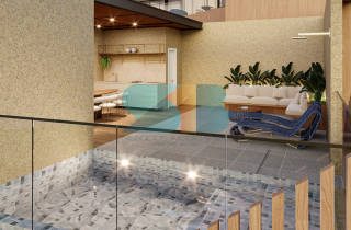 Apto 2 quartos | Wave Beach Prime | 51m² | 100 metros da Praia de Campas  | Área de Lazer completa