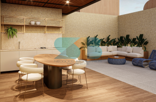 Apto 2 quartos | Wave Beach Prime | 51m² | 100 metros da Praia de Campas  | Área de Lazer completa