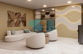 Apto 2 quartos | Wave Beach Prime | 51m² | 100 metros da Praia de Campas  | Área de Lazer completa