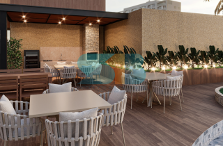 Apto 2 quartos | Wave Beach Prime | 51m² | 100 metros da Praia de Campas  | Área de Lazer completa