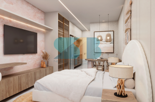 Apto Prime 2 quartos sendo 1 suite | Wave Beach Prime | 76,35m² | Praia de Campas | Área de Lazer completa