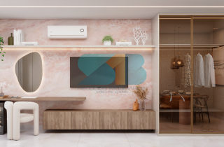 Apto Prime 2 quartos sendo 1 suite | Wave Beach Prime | 76,35m² | Praia de Campas | Área de Lazer completa