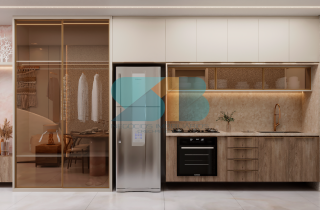 Apto Prime 2 quartos sendo 1 suite | Wave Beach Prime | 76,35m² | Praia de Campas | Área de Lazer completa