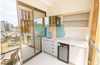 Apto 2 quartos | Pronto para Rentabilizar | 42,96m² | CAMPAS BEACH PRIME |a 100 metros da Prais de Campas | Área de Lazer completa