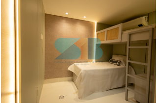 Apto 2 quartos | Pronto para Rentabilizar | 42,96m² | CAMPAS BEACH PRIME |a 100 metros da Prais de Campas | Área de Lazer completa