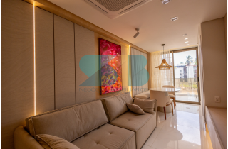 Apto 2 quartos | Pronto para Rentabilizar | 42,96m² | CAMPAS BEACH PRIME |a 100 metros da Prais de Campas | Área de Lazer completa