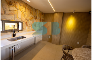 Apto 2 quartos | Pronto para Rentabilizar | 42,96m² | CAMPAS BEACH PRIME |a 100 metros da Prais de Campas | Área de Lazer completa