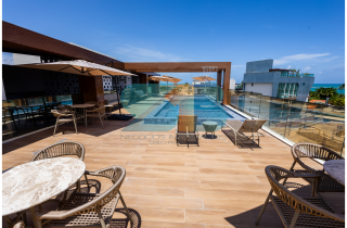 Apto 2 quartos | Pronto para Rentabilizar | 42,96m² | CAMPAS BEACH PRIME |a 100 metros da Prais de Campas | Área de Lazer completa