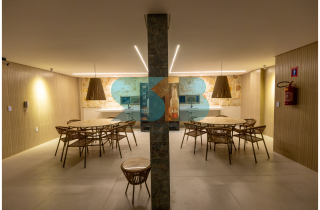 Apto 2 quartos | Pronto para Rentabilizar | 42,96m² | CAMPAS BEACH PRIME |a 100 metros da Prais de Campas | Área de Lazer completa