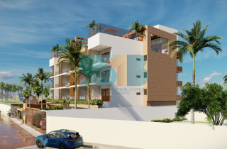 Apto 2 quartos | Pronto para Rentabilizar | 42,96m² | CAMPAS BEACH PRIME |a 100 metros da Prais de Campas | Área de Lazer completa