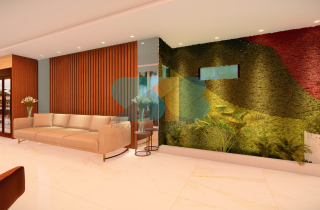 Apto 2 quartos | Pronto para Rentabilizar | 42,96m² | CAMPAS BEACH PRIME |a 100 metros da Prais de Campas | Área de Lazer completa