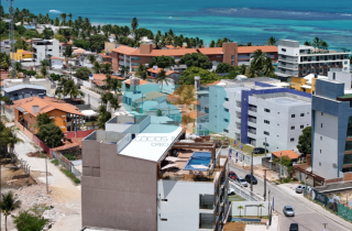 Apto PRIME 3 quartos  sendo 2 suites | Pronto para Rentabilizar | 113,52m² | CAMPAS BEACH PRIME |a 100 metros da Prais de Campas | Área de Lazer completa