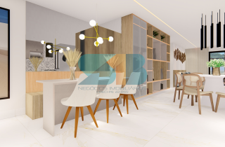 Apto PRIME 3 quartos  sendo 2 suites | Pronto para Rentabilizar | 113,52m² | CAMPAS BEACH PRIME |a 100 metros da Prais de Campas | Área de Lazer completa