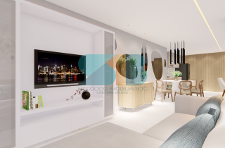 Apto PRIME 3 quartos  sendo 2 suites | Pronto para Rentabilizar | 113,52m² | CAMPAS BEACH PRIME |a 100 metros da Prais de Campas | Área de Lazer completa