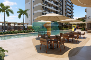 VALE DOS GUARARAPES  | Apto Tipo | 47,67m²  | 2 Quartos sendo 1 Suíte  | Varanda Gourmet