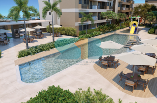 VALE DOS GUARARAPES  | Apto Tipo | 47,67m²  | 2 Quartos sendo 1 Suíte  | Varanda Gourmet