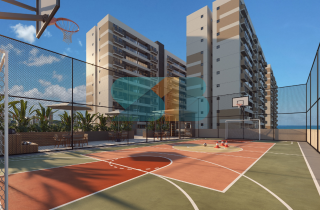 VALE DOS GUARARAPES  | Apto Tipo | 47,67m²  | 2 Quartos sendo 1 Suíte  | Varanda Gourmet