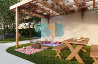 VALE DOS GUARARAPES  | Apto Tipo | 47,67m²  | 2 Quartos sendo 1 Suíte  | Varanda Gourmet