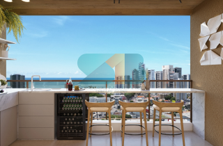 VALE DOS GUARARAPES  | Apto Tipo | 47,67m²  | 2 Quartos sendo 1 Suíte  | Varanda Gourmet