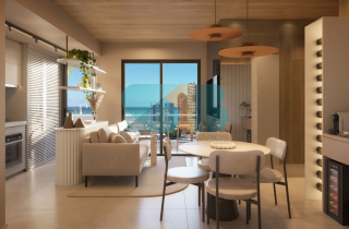 VALE DOS GUARARAPES  | Apto Tipo | 47,67m²  | 2 Quartos sendo 1 Suíte  | Varanda Gourmet