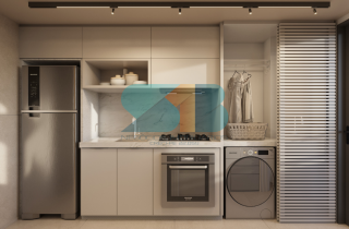 VALE DOS GUARARAPES  | Apto Tipo | 47,67m²  | 2 Quartos sendo 1 Suíte  | Varanda Gourmet