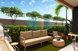 VALE DOS GUARARAPES  | Apto Tipo | 47,67m²  | 2 Quartos sendo 1 Suíte  | Varanda Gourmet
