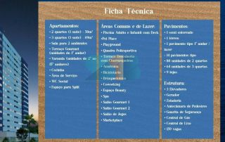 Incrível Apartamento para Vender com 2 quartos sendo 1 suíte | Boa Viagem