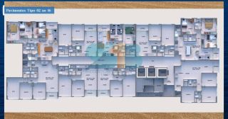 Incrível Apartamento para Vender com 2 quartos sendo 1 suíte | Boa Viagem