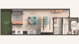 Casa de Condomínio Para Vender com 3 quartos 1 suítes na Caxangá em Recife