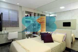 Excelente apartamento no Torreão com 2 quartos sendo uma suíte e varanda