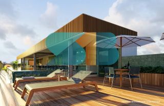 Excelente apartamento em Boa viagem com 2 quartos e um lazer incrível