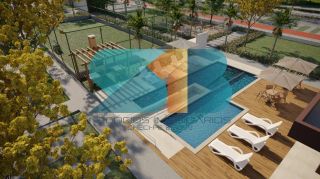 More bem no mais novo condomínio clube reserva do capibaribe, 2 quartos com suíte e varanda, elevador em todas as torres.