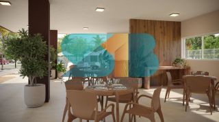 More bem no mais novo condomínio clube reserva do capibaribe, 2 quartos com suíte e varanda, elevador em todas as torres.